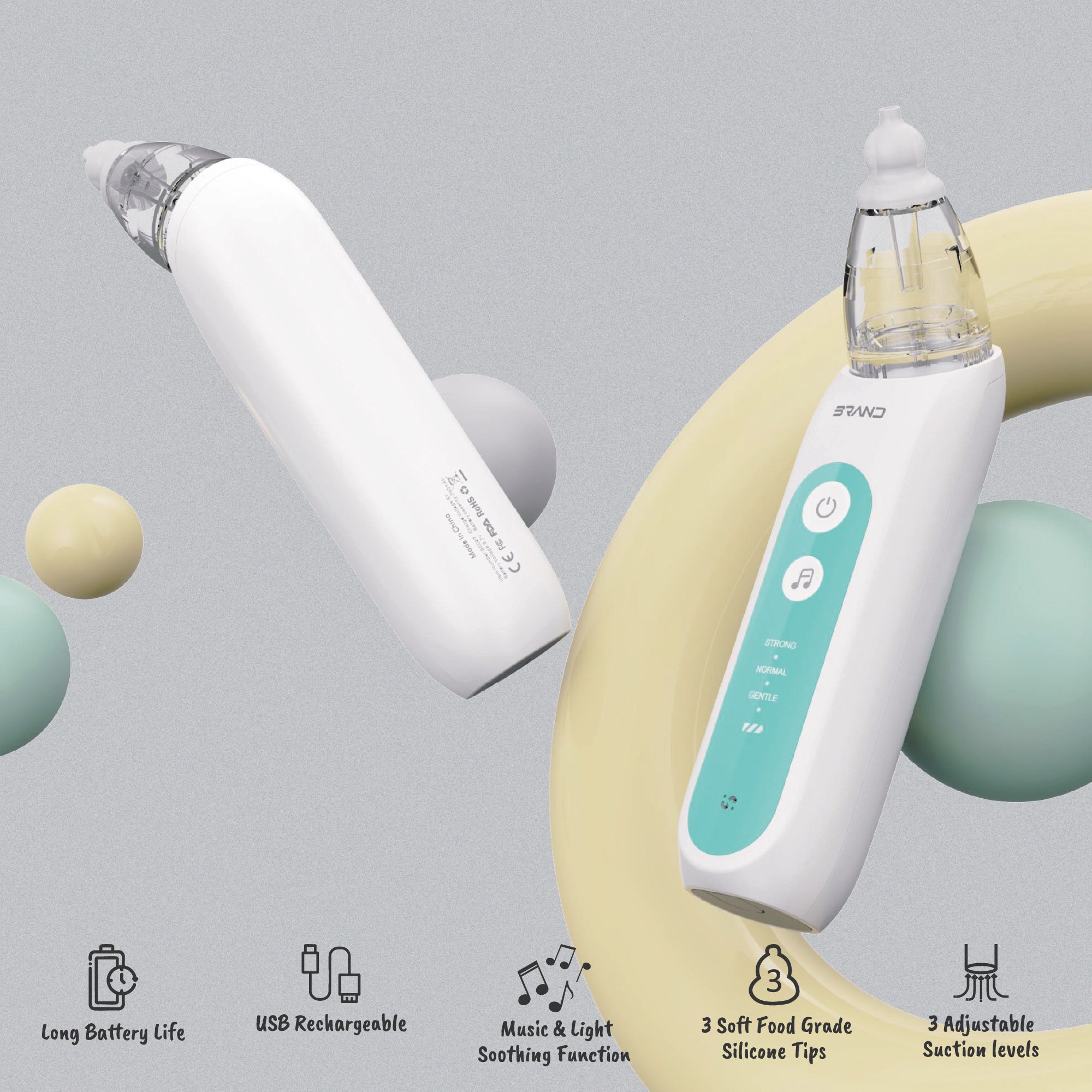 Mesh Nebulizer with Baby Nasal Aspirator – Complete Breathing & Relief Kit
