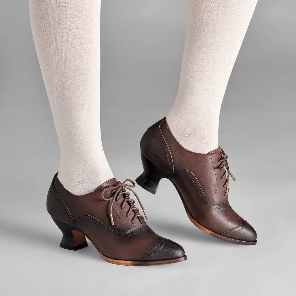 Londoner Women's Edwardian Oxfords (Brown)